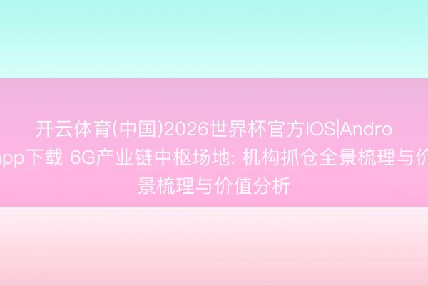 开云体育(中国)2026世界杯官方IOS|Android手机app下载 6G产业链中枢场地: 机构抓仓全景梳理与价值分析