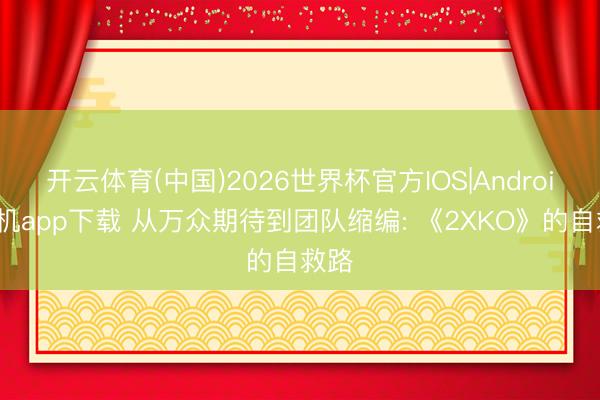 开云体育(中国)2026世界杯官方IOS|Android手机app下载 从万众期待到团队缩编: 《2XKO》的自救路